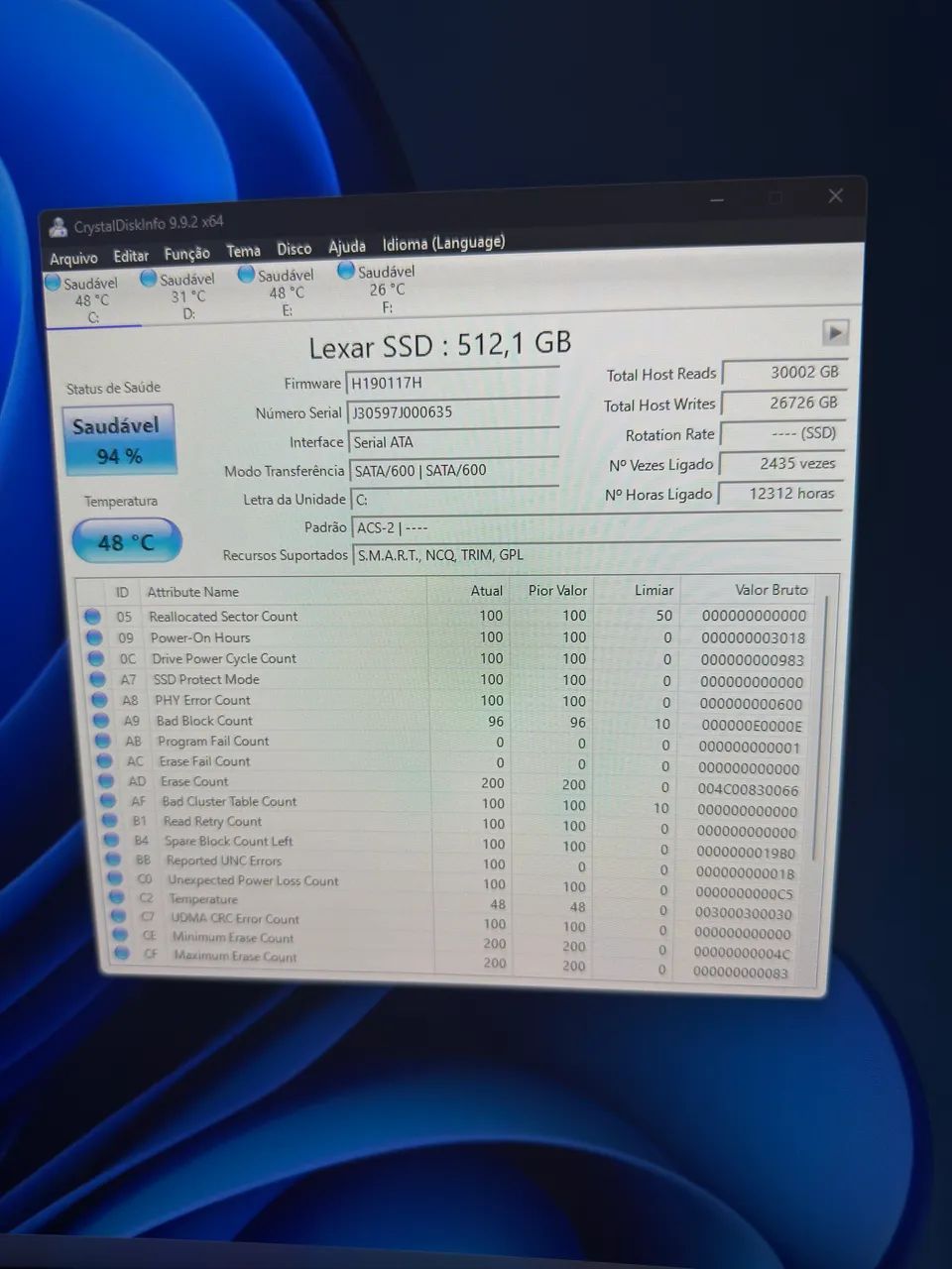 SSD LEXAR 512GB - Foto 2