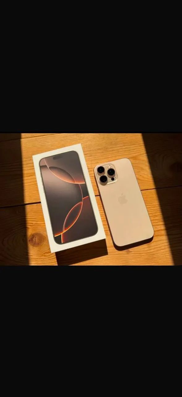 IPhone 16 pro max 256gb - Celulares e Smartphones - Samambaia Sul