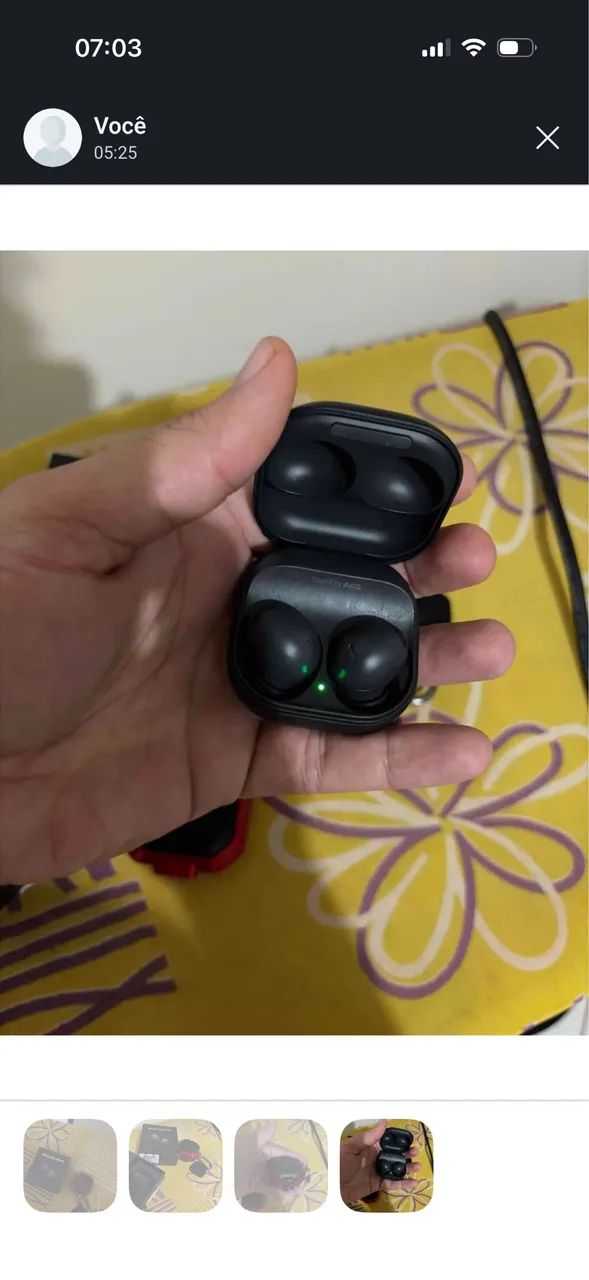 Galaxy Buds Pro 2 com case, nota, 100% - Foto 2