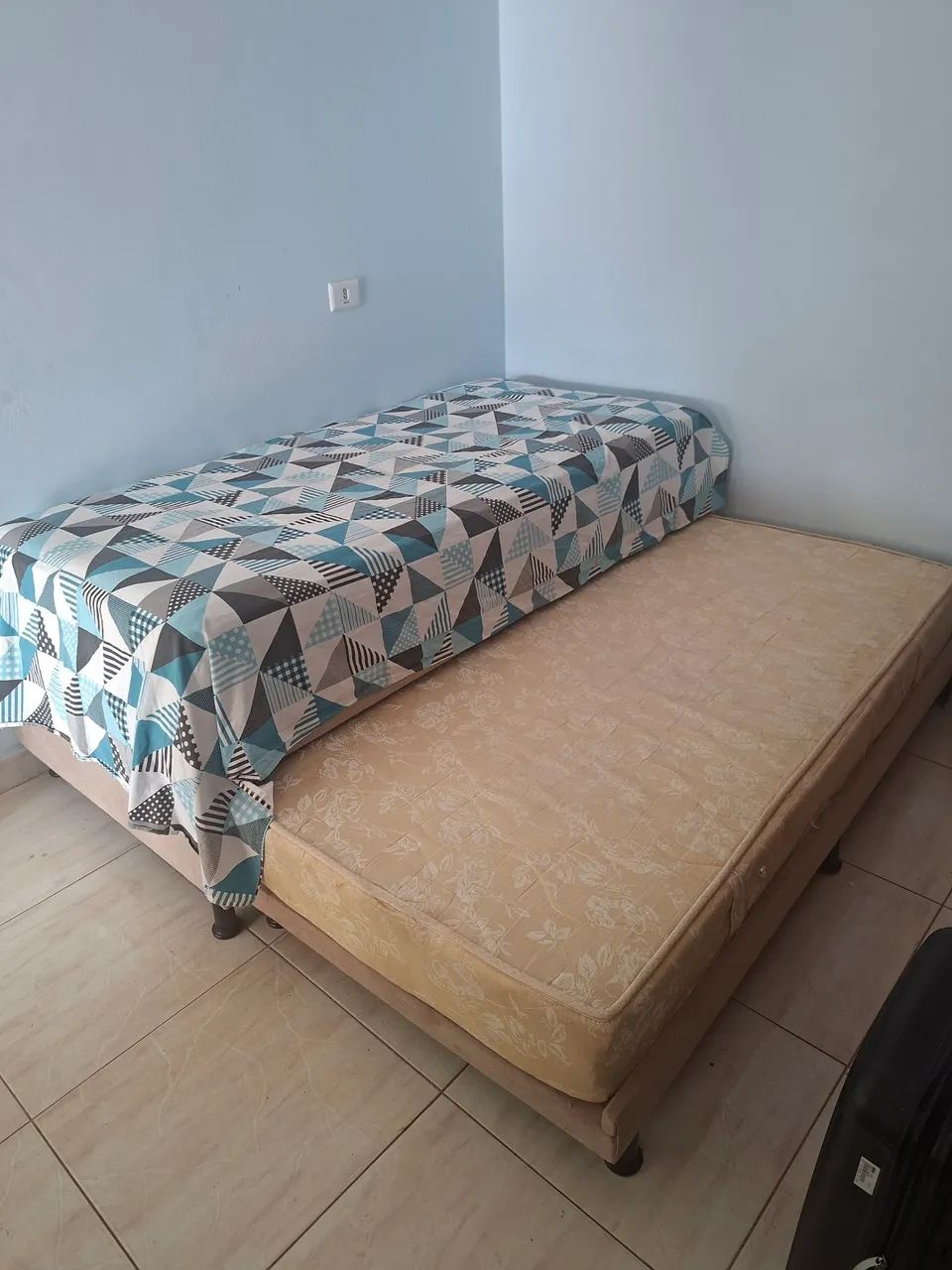 Bicama Box Solteiro Flex Jump + Colchão Auxiliar (Completa) - Foto 2