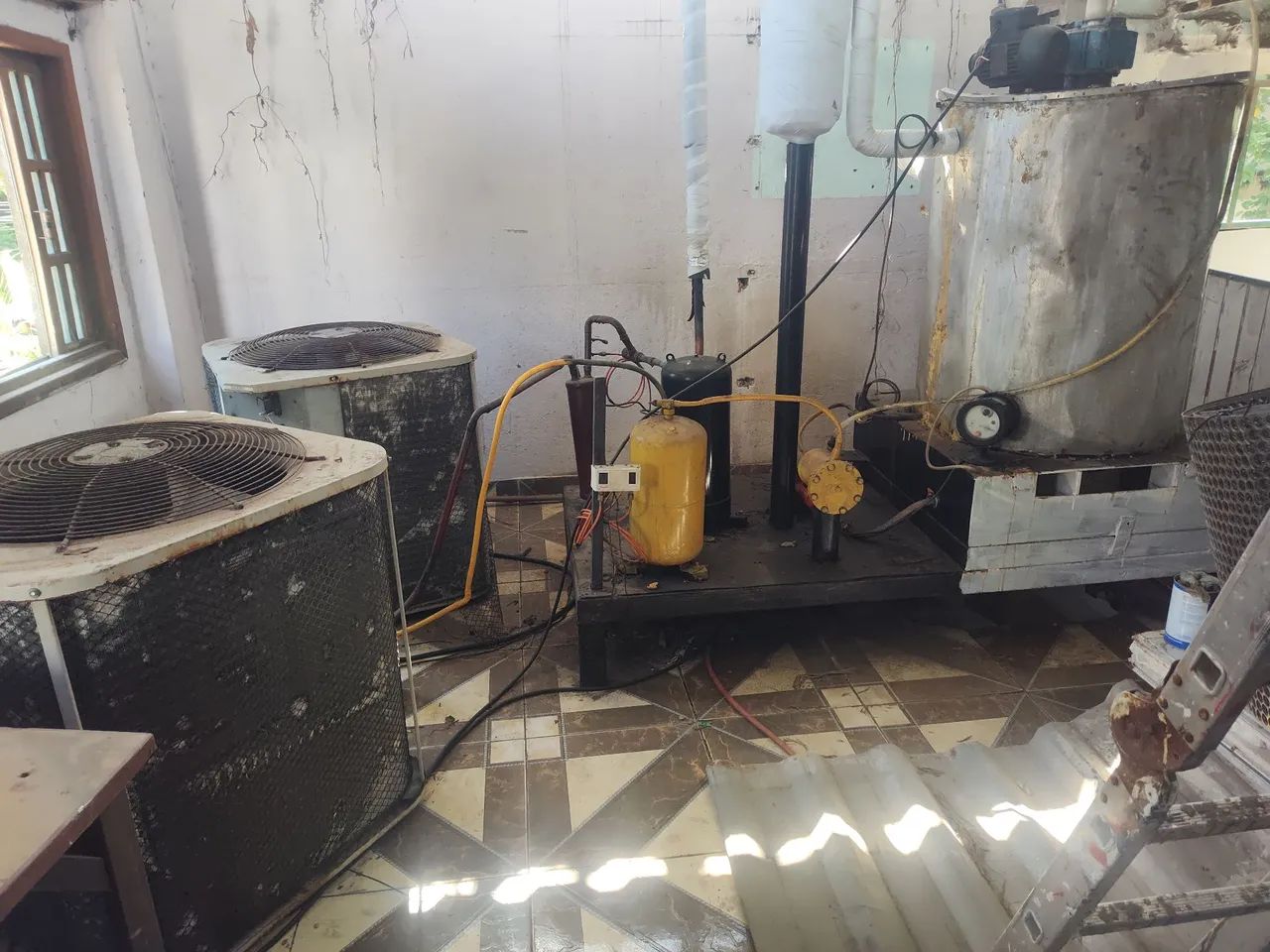 Máquina de gelo 2t dia