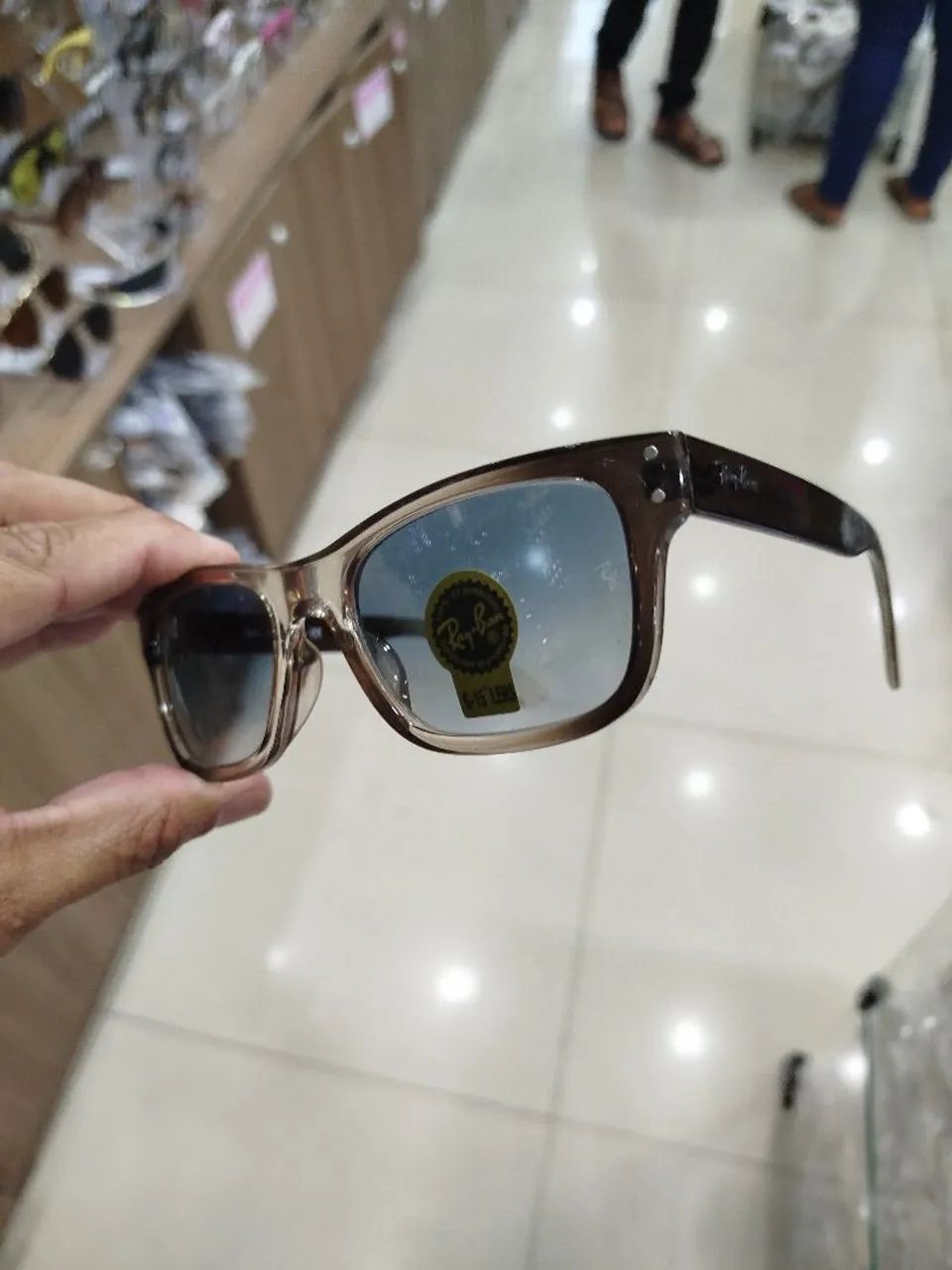Óculos Polarizado Ray-ban mega
