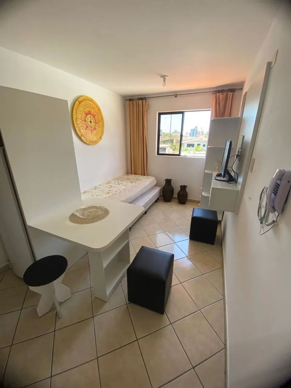 Apartamento de 01 quarto à 50m da Praia de Manaíra
