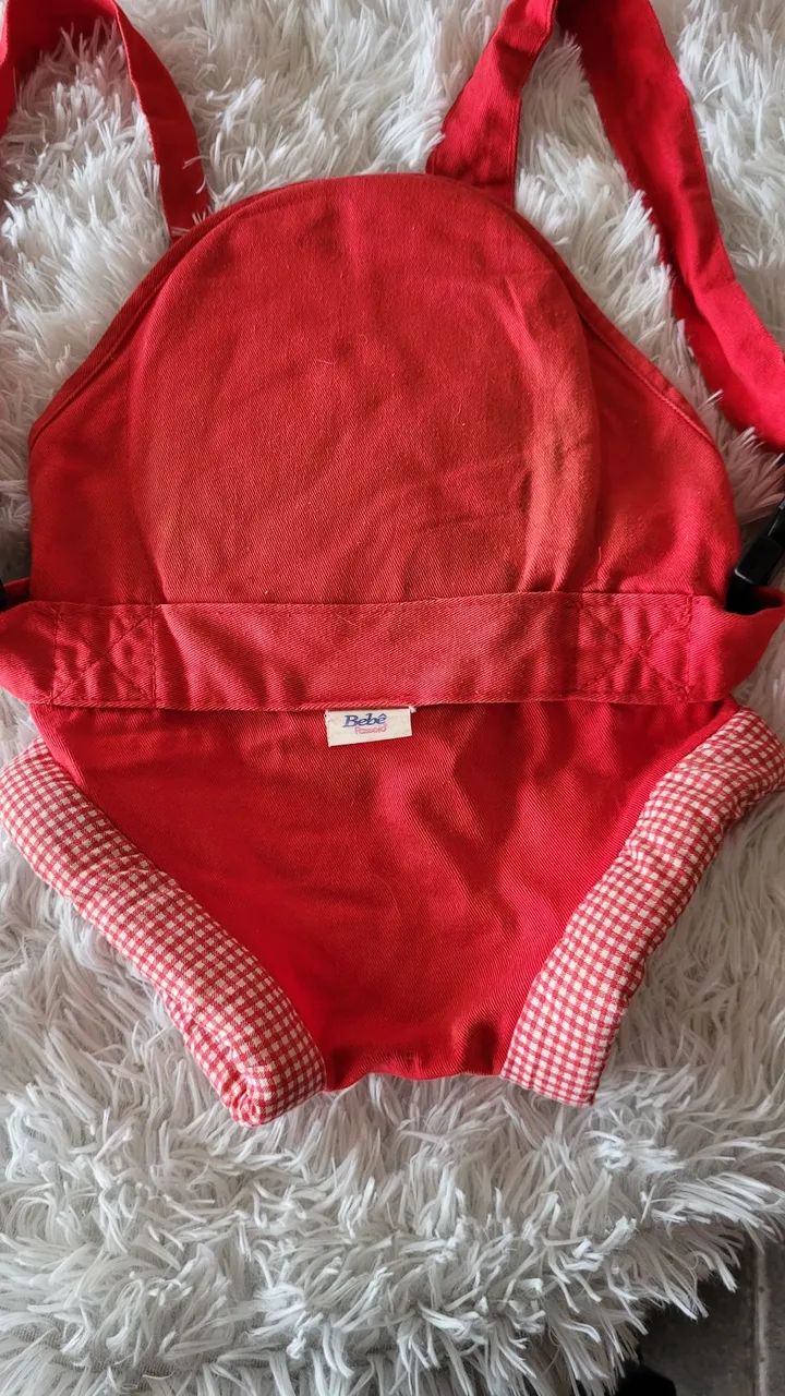 canguru de bebê passeio peso máximo 15 kilos  - Foto 5
