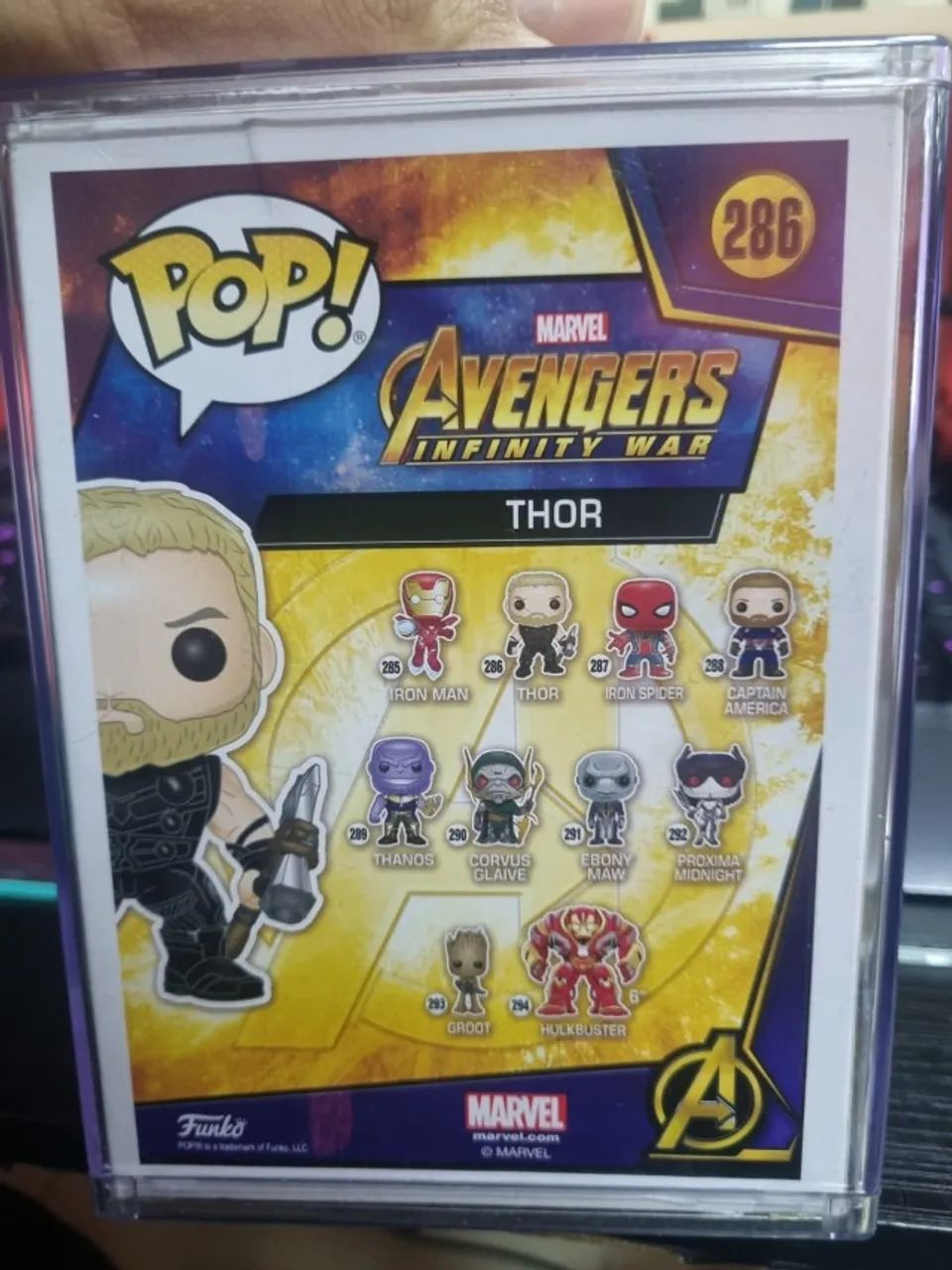 Funko Pop Marvel Avengers Infinity War - Thor 286 - Foto 3