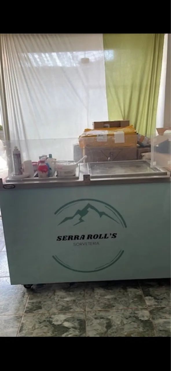 Chapa gelada para sorvete 