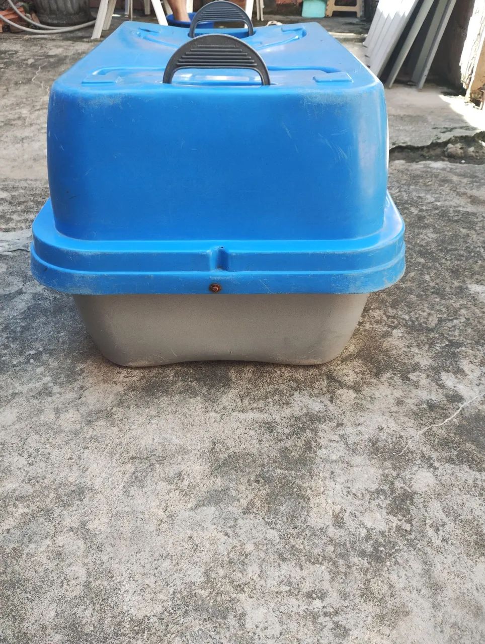 Caixa De Transporte Para Cachorro/Gato Tamanho Grande 65cm - Foto 5