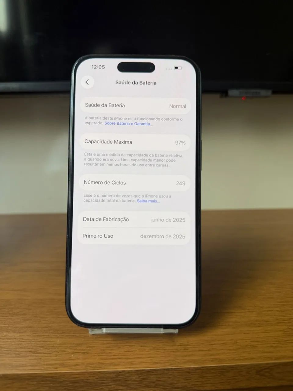 iPhone 16 128GB - Preto - Foto 3