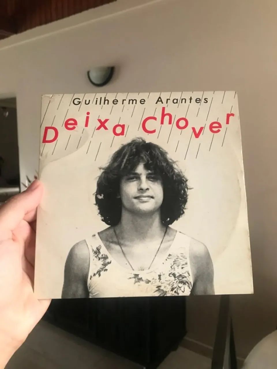 Vinil compacto - Guilherme Arantes - Deixa Chover 1981