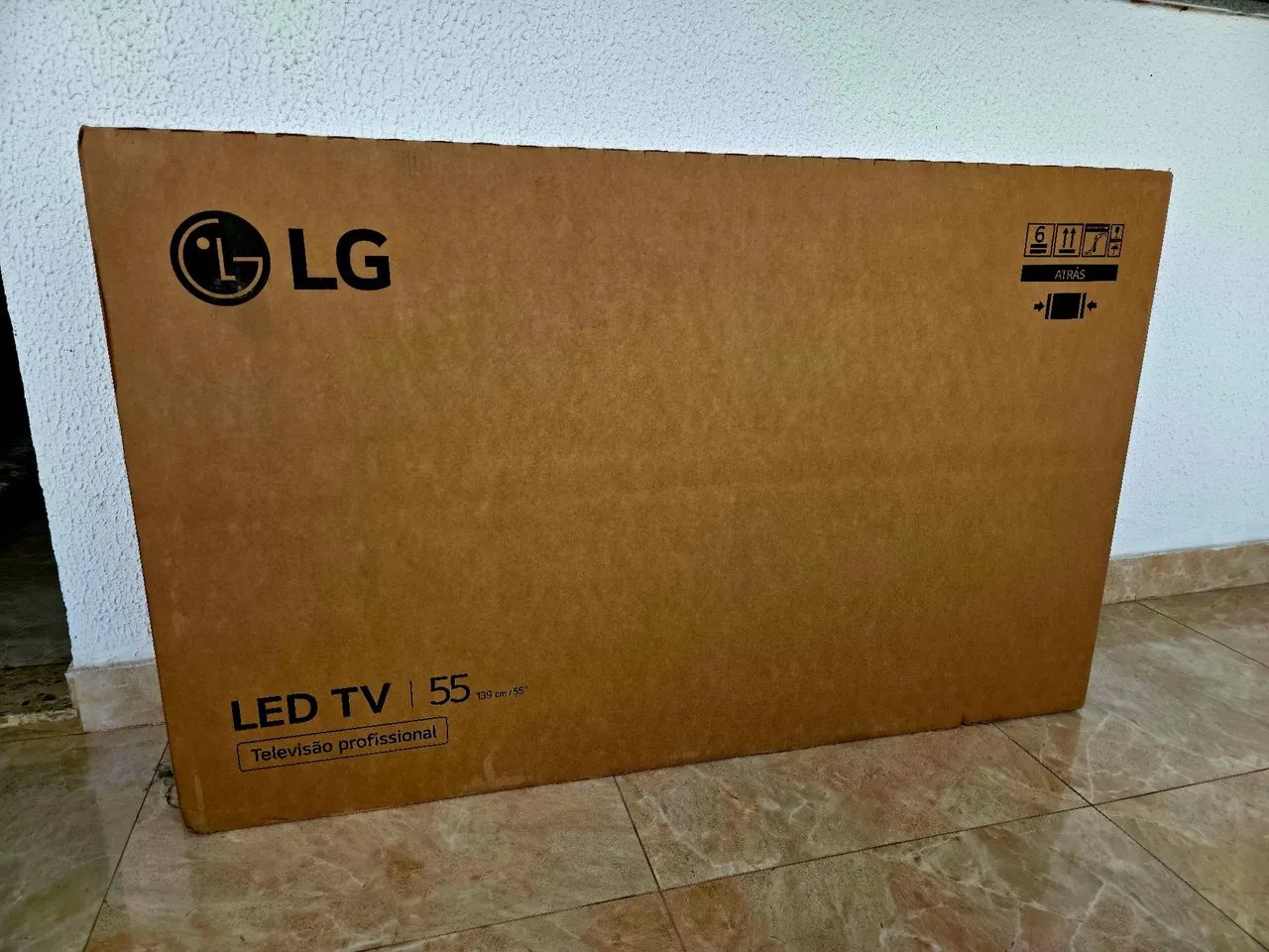 Smart TV LG 55 Polegadas UHD 4K, Lacrada (aceito cartão)