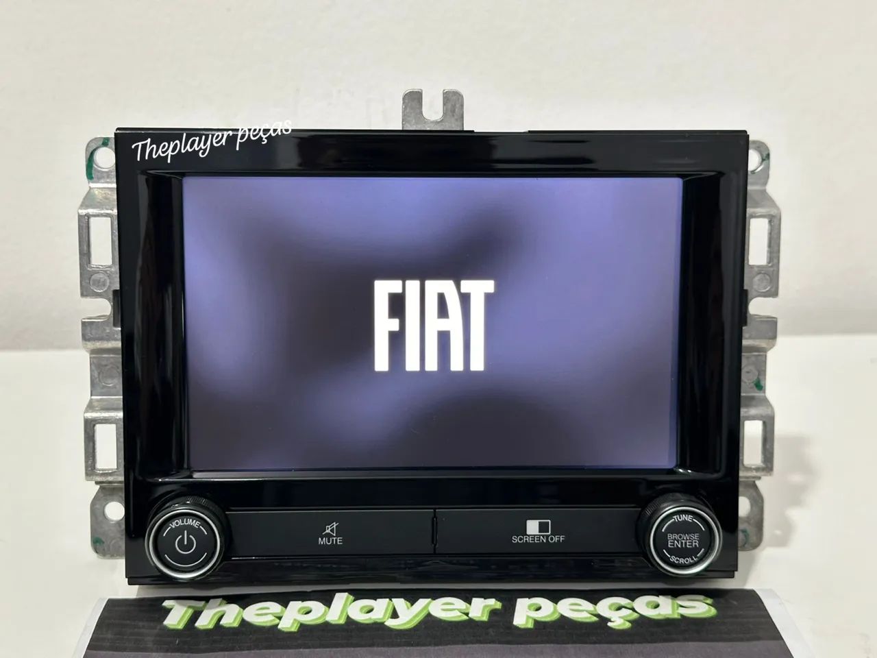 Multimídia Fiat Toro original com código e chicote  - Foto 4