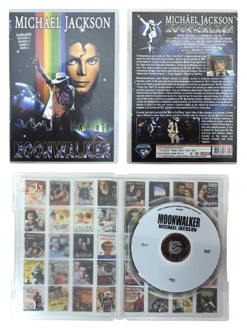 Michael Jackson - DVDs, Blu-rays e LD (Originais Importados e