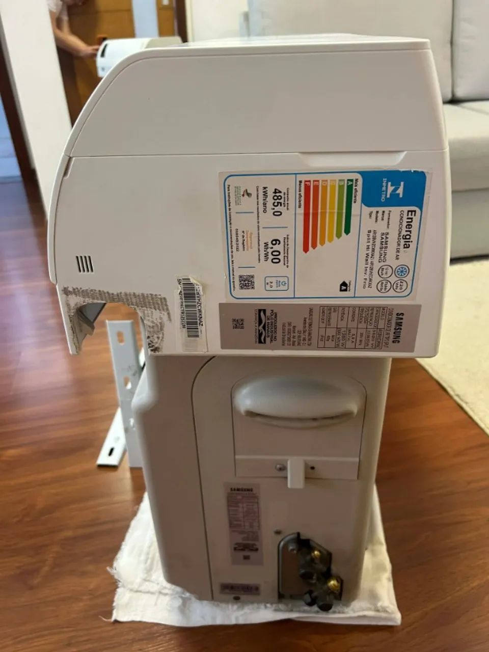 Ar Condicionado Samsung Ultra Inverter 12000 Btus -220V - Estado de Novo! - Foto 6