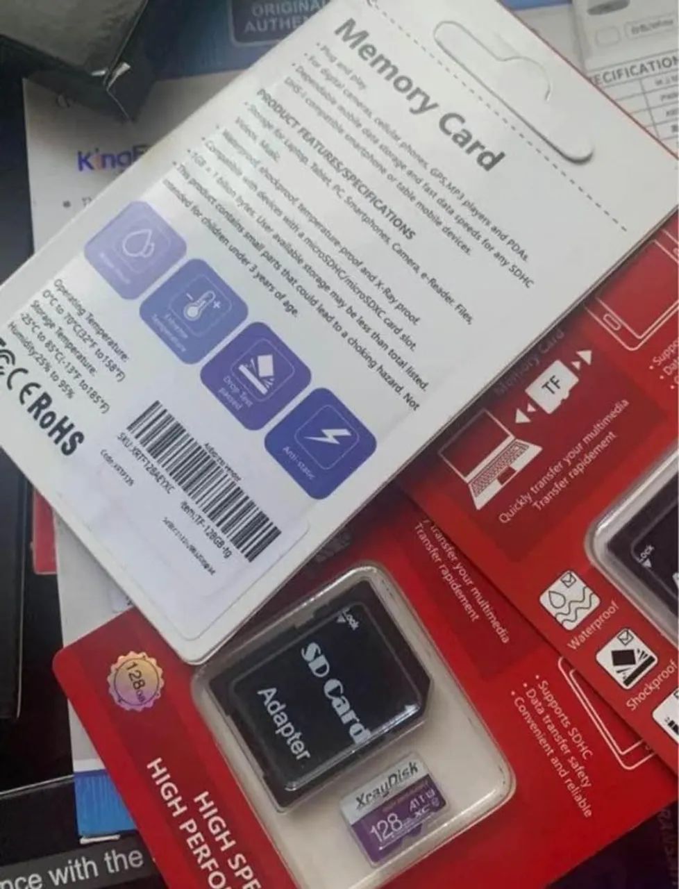 Queima de estoque: Micro SDXC Xraydisc 128 gb classe 10 Original - Foto 4