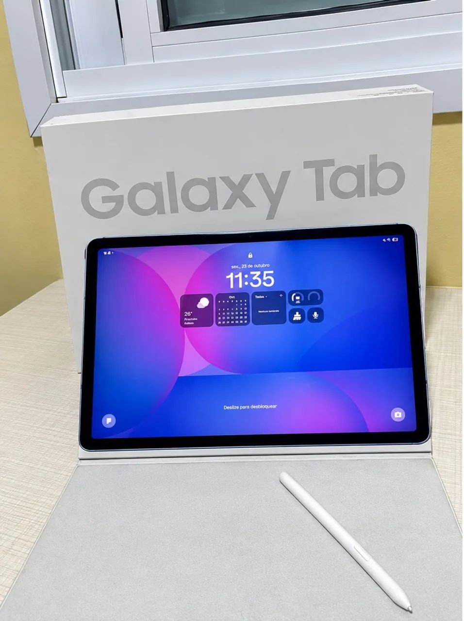 Samsung Galaxy Tab S10 FE 128GB 8GB RAM + S Pen + Capa + Teclado e Mouse Bluetooth - Foto 3