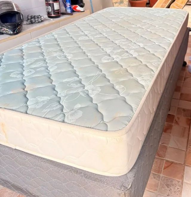 Cama box solteiro completa