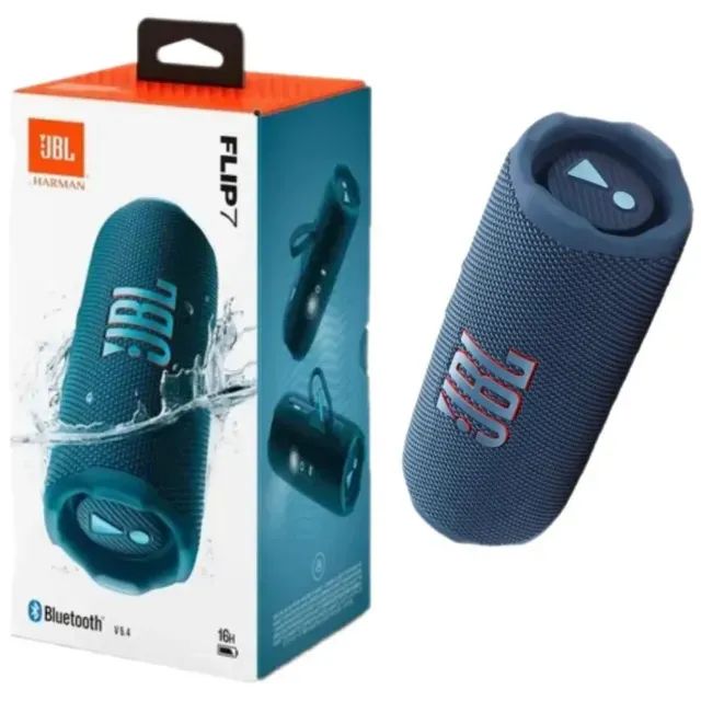 CAIXA DE SOM JBL FLIP 7 AZUL