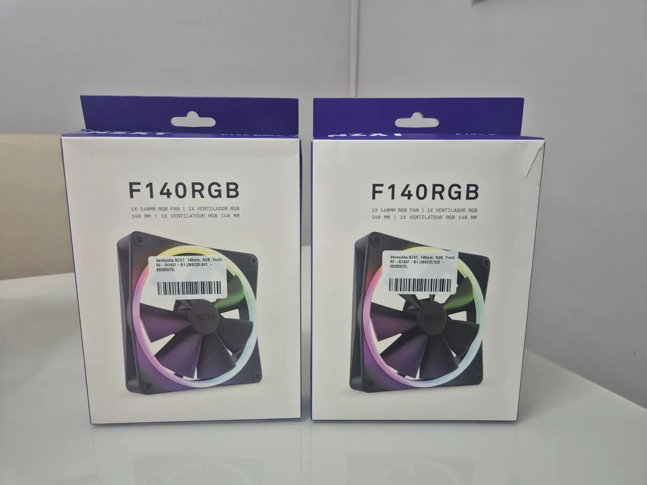 2 VENTOINHAS NZXT 140mm