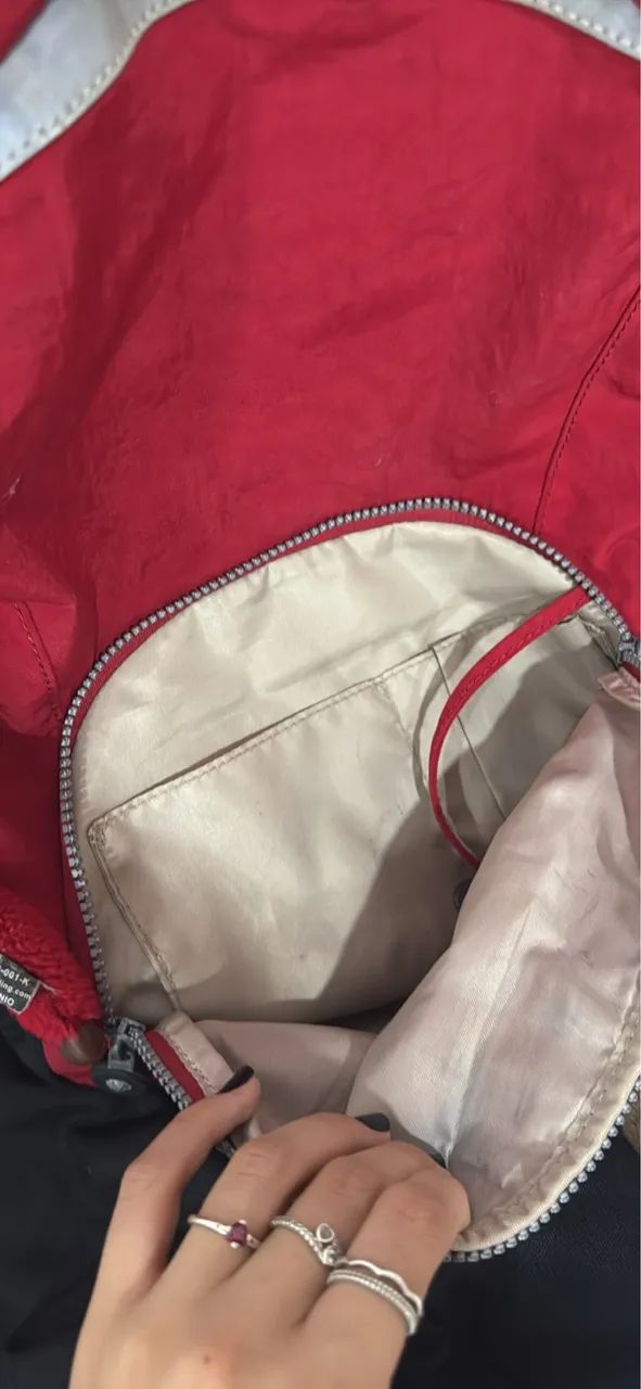 Mochila Kipling Vermelha  - Foto 2