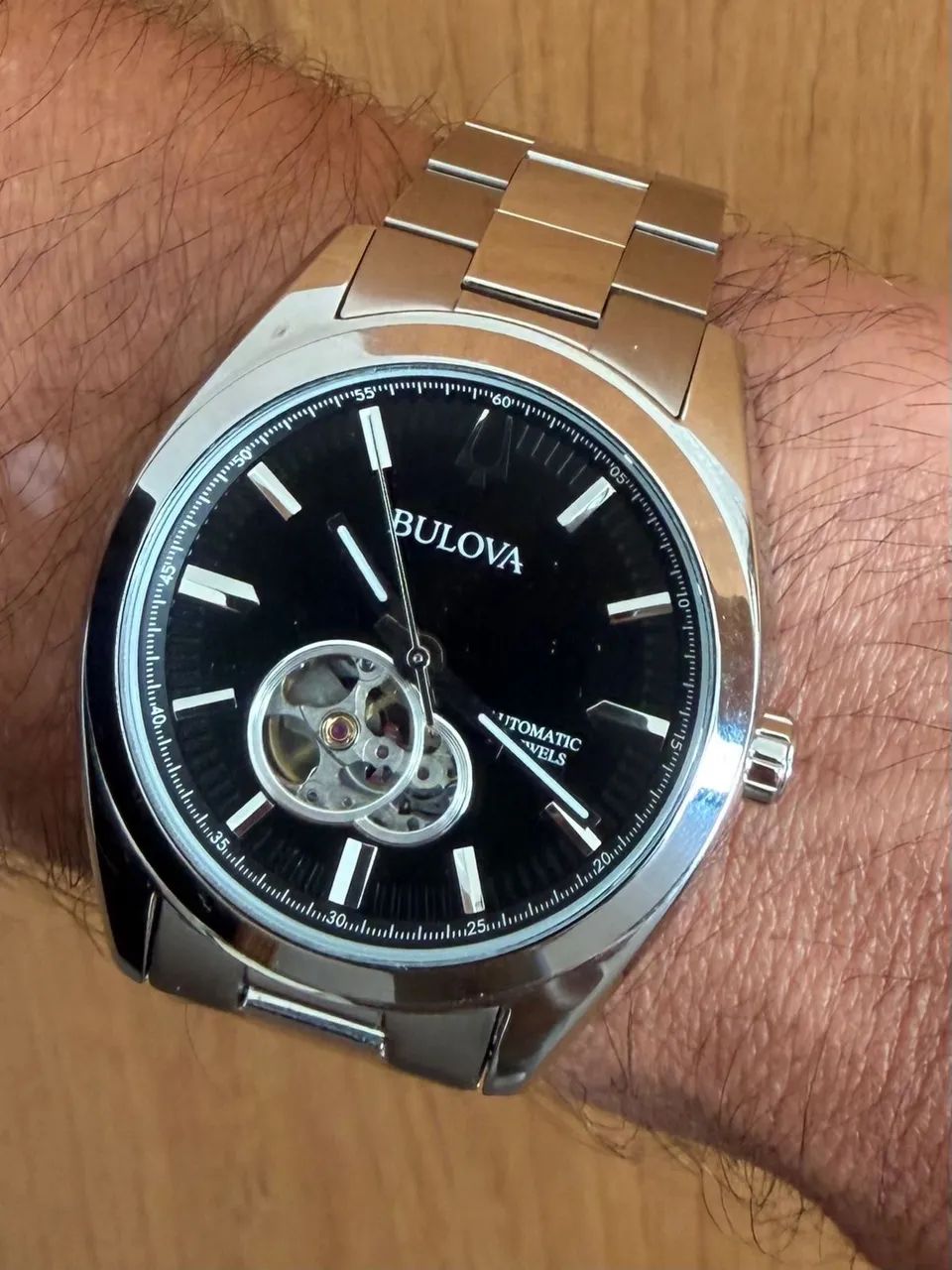 Relógio Bulova Surveyor Automatic Open Heart - Foto 3
