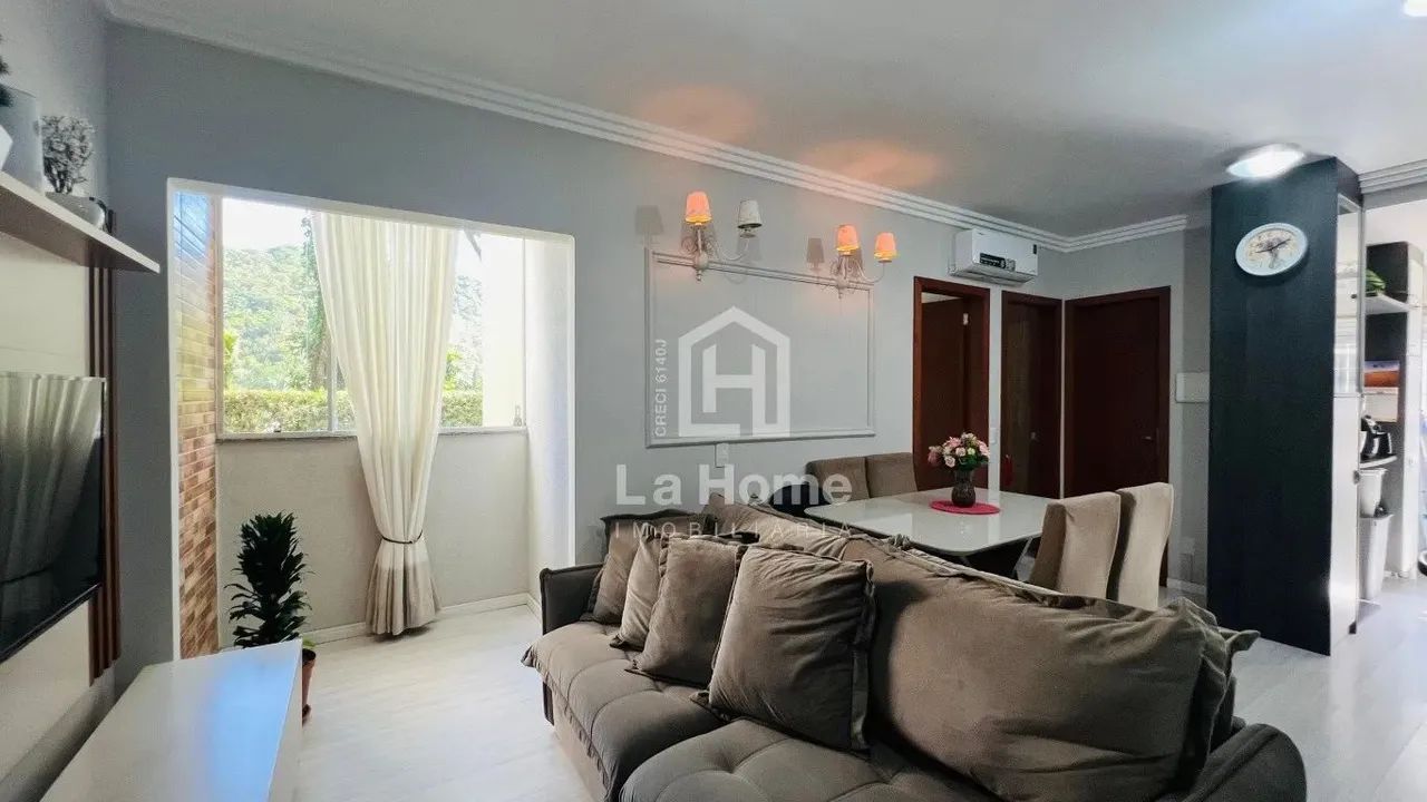 Apartamento semi mobiliado com 02 quartos e 01 vaga de garagem à venda em Blumenau, Ribeir - Foto 2