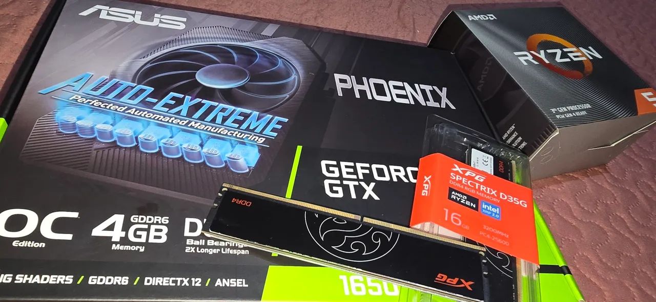 KIT PROCESSADOR, PLACA DE VÍDEO E MEMÓRIA RAM (para DESKTOP/PC) - Foto 2
