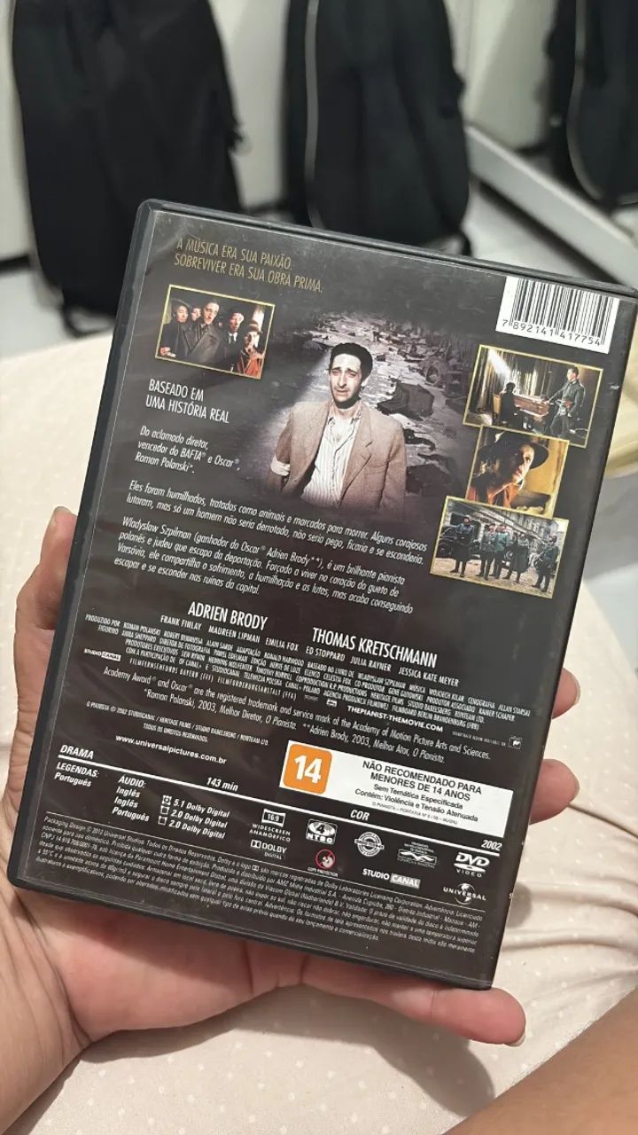 DVD O Pianista - Foto 3