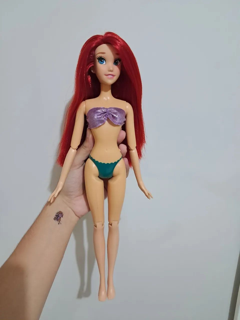 Ariel pequena sereia 40 cm  - Foto 3