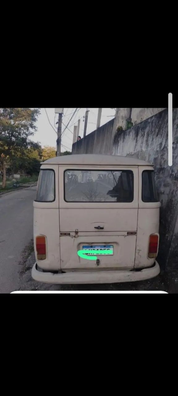 Volkswagen Kombi Kombi Standard/ Luxo/ Série Prata 1989