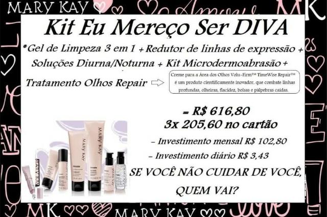 Kit eu mereço ser Diva Mary Kay