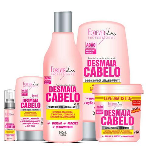 Desmaia Cabelo forever liss Kit Completo | Original!