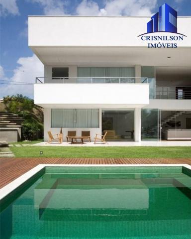 Casa à venda alphaville i salvador , r$ 3.400.000,00, 5 suítes, piscina, projeto sidney qu - Foto 12