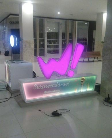Vendo quiosque para shopping medindo 6m2 super novo pronto para o uso. - Foto 3