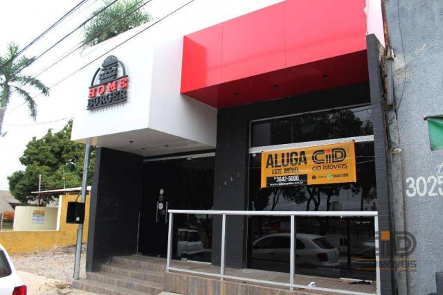 Salão para alugar, 218 m² por r$ 3.400/mês - campo velho - cuiabá/mt