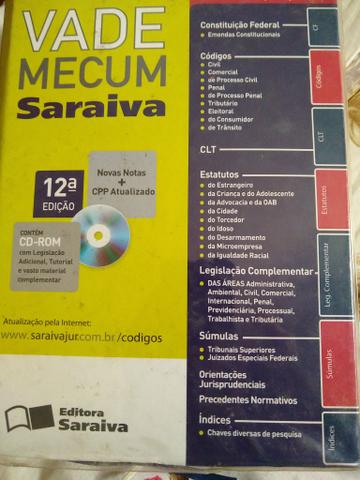 Livro Vade Mecum Saraiva 2011