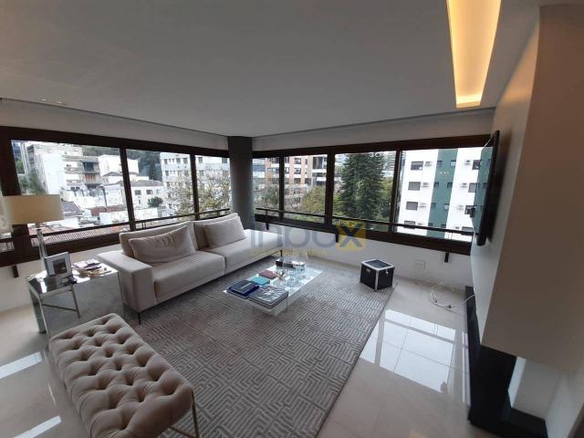Excelênte apartamento com 2 dormitórios para alugar, 118 m² por r$ 7.500/mês - petrópolis