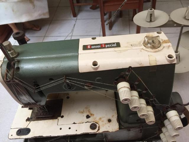 Maquina de Costura - Pan Custura 4 Agulhas