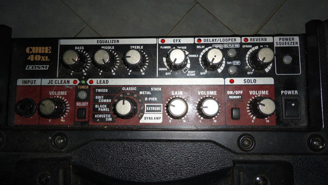 Amplificador Roland Cube 40 Xl C Footswitch Fs 6 Incluso Instrumentos Musicais Parque Industrial Campinas Olx