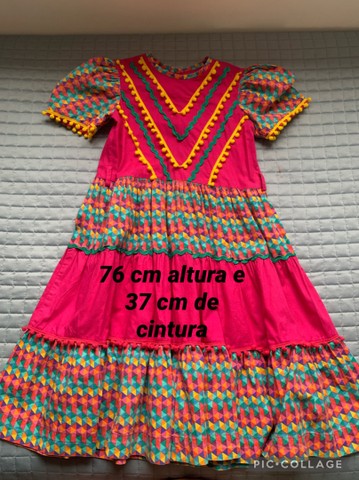Vestido infantil Festa Junina