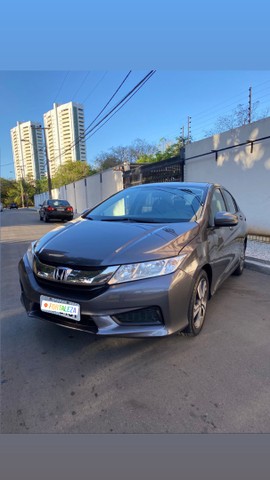 HONDA CITY CINZA 15/15 EX AUTOMATICO  EXTRA 
