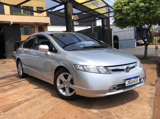 CIVIC LXS 1.8 COMPLETO AUTOMÁTICO 2008