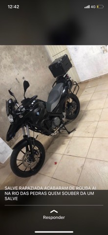 MOTO BMW GS 650 2015 E 2016