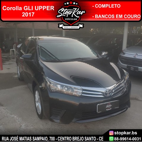 COROLLA GLI UPPER BLACK 2017