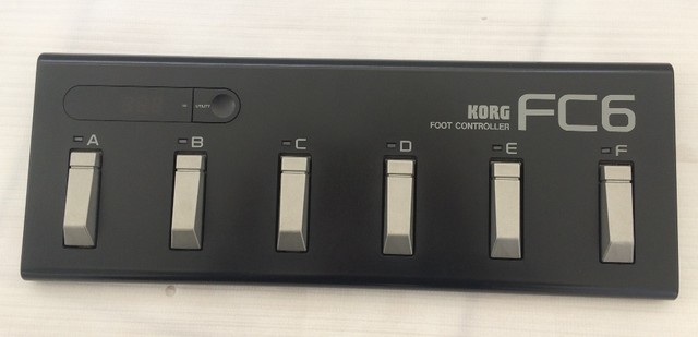 korg fc6 midi foot controller