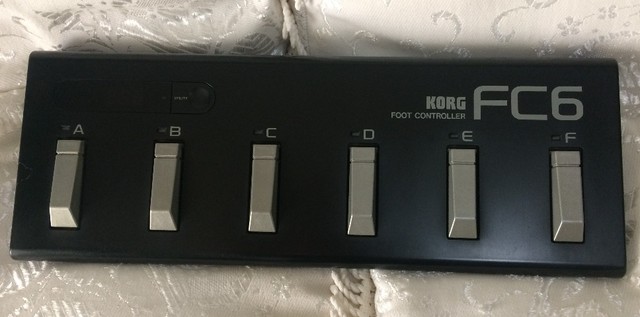 korg fc6 midi foot controller