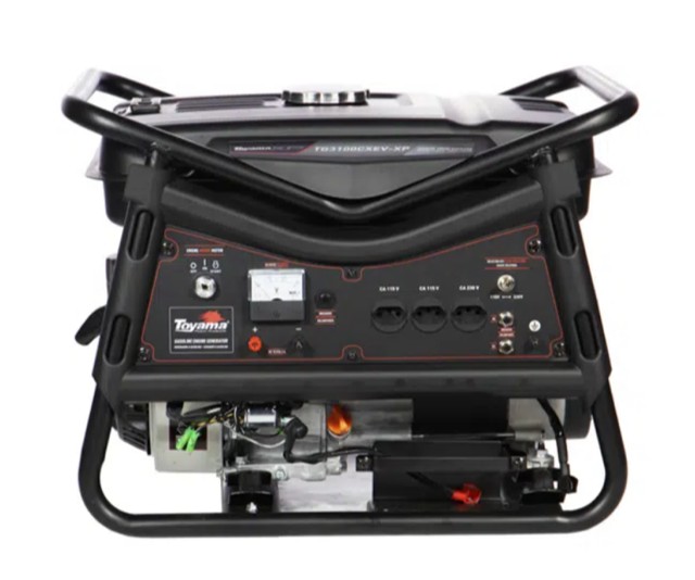 Gerador Gasolina 3.1 KVA Toyama TG3100 CXEV-XP 110/220V  Partida elétrica - Foto 3