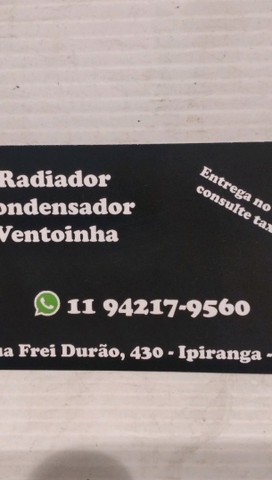 Conjunto radiador condensador ventoinha hb20 manual 