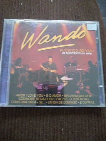 Cd Wando acústico ao vivo 
