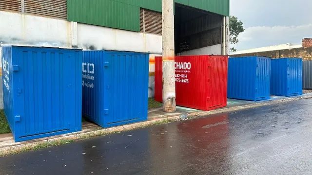 Caçambas para poli caçamba estacionária, Container Almoxarifado e escritorio - Foto 4