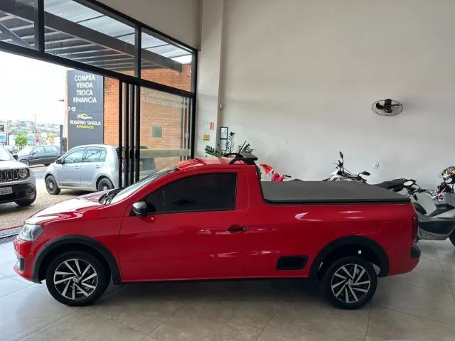 Comprar Picape Volkswagen Saveiro 1.6 16v G6 Cross Cabine Dupla Flex  Vermelho 2015 em Bauru-SP